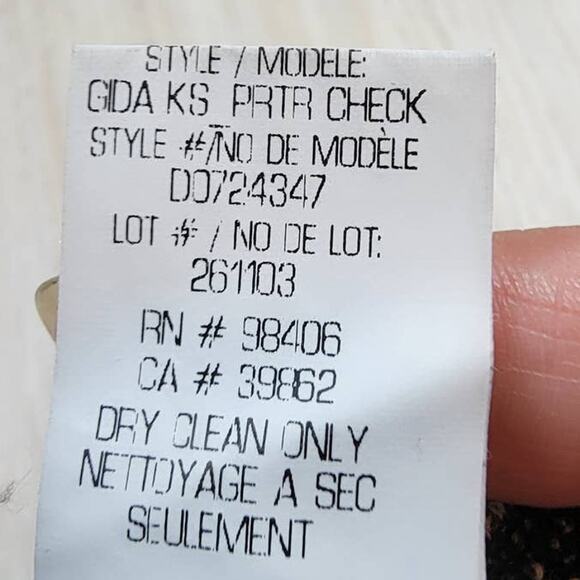 Theory Gida Gray & Black Houndstooth Preppy Academia High Waist Mini Skirt 8 - Picture 9 of 10